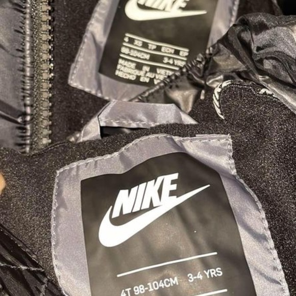 BRAND NEW toddler boy girl Nike just do it logo jacket size 2T 3T 4T 4XS - Picture 8 of 10